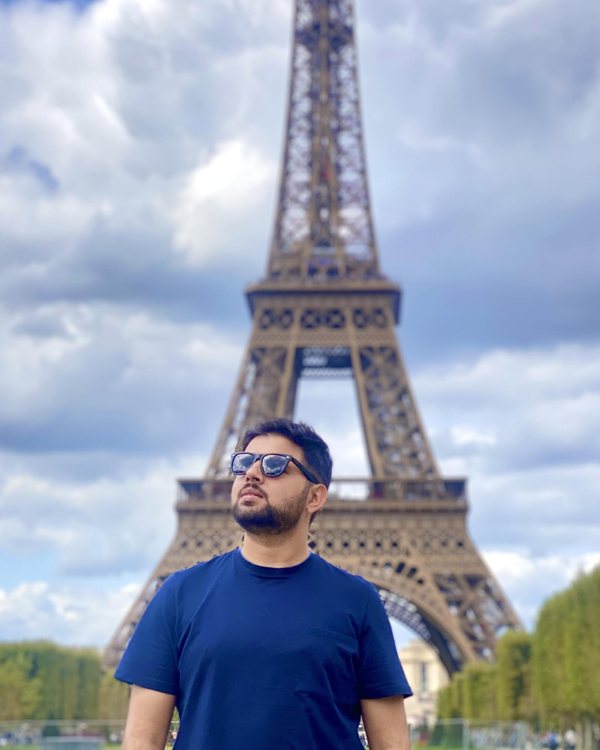 Suman Lamsal in Paris